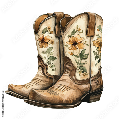 cowboy boot clip