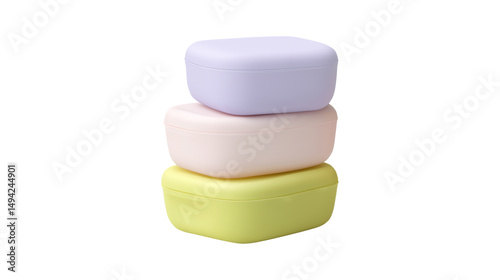 Clean modern packaging for facial creams and moisturizers