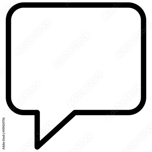 Speech Bubble Icon