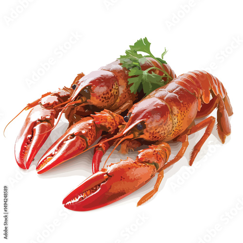 crawfish clip art