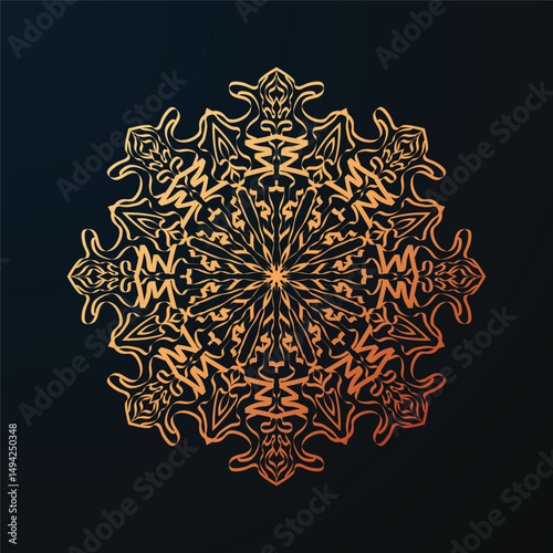 Luxury Mandala Arabesque Pattern Design