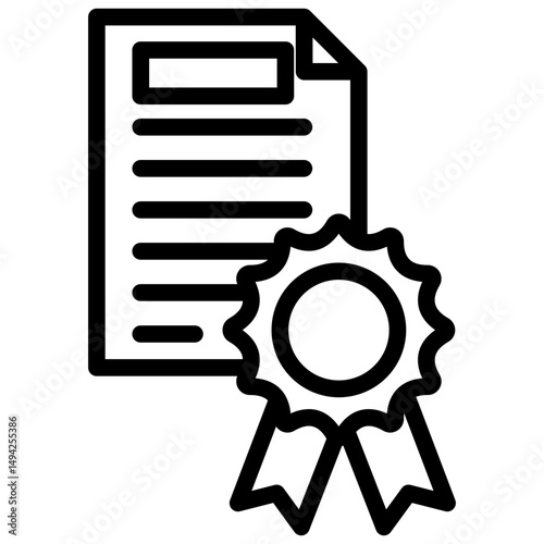 Certificate Icon