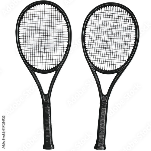cross rackets clip