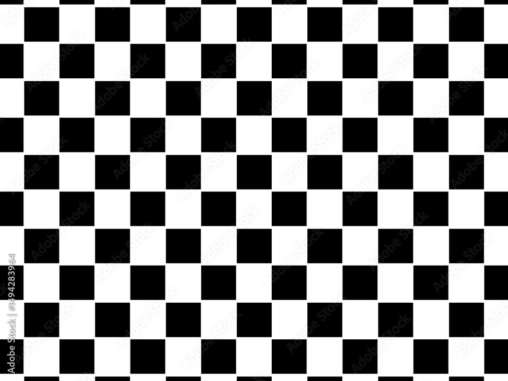 Fototapeta premium Black and white square pattern background. Geometric vector texture background and Grunge abstract overlay shapes.