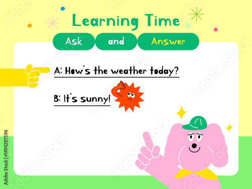 오늘의 학습, 묻고 말해요 - Today’s Lesson, Ask and Answer