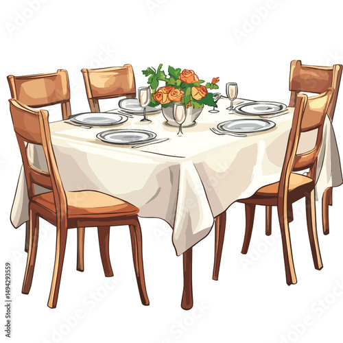 dinner clip art