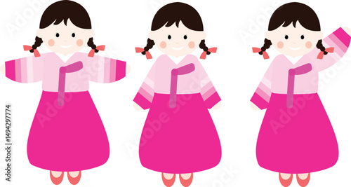 한복입은아이들