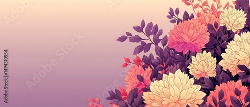 Vibrant floral arrangement