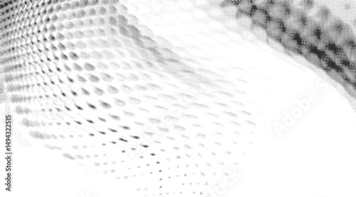 Abstract Waveform Texture in Grayscale