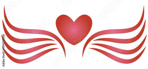 heart with wings 