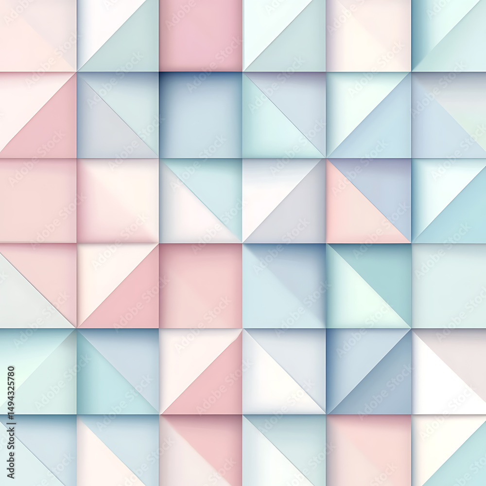 Fototapeta premium Seamless tile patterns combining cultural, modern, and botanical inspirations for commercial vector.