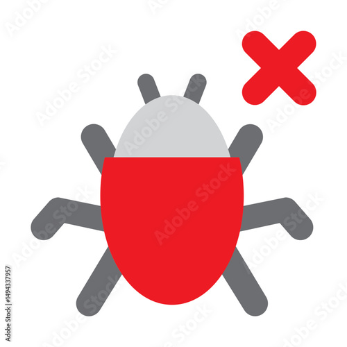 Debugging Vector Flat Icon Design