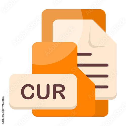 CUR Format Icon