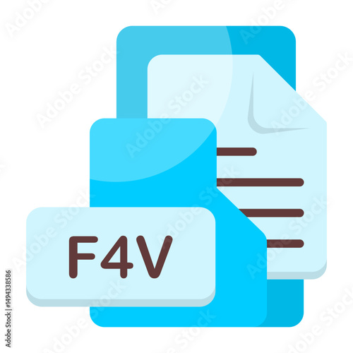 F4V Format Icon