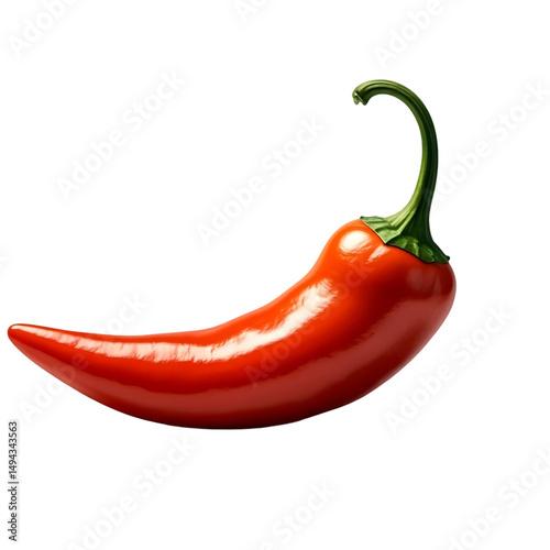 Vibrant Red Chili Pepper