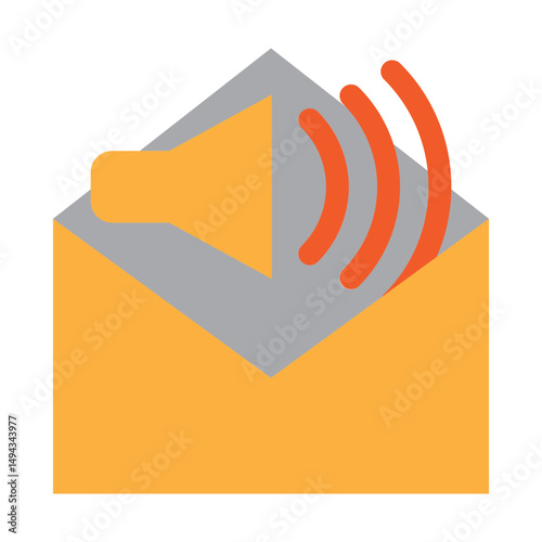 Voicemail Vector Flat Icon Design