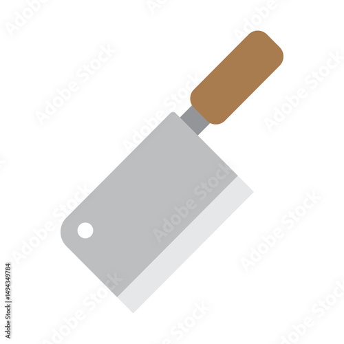Cleaver Vector Flat Icon Design