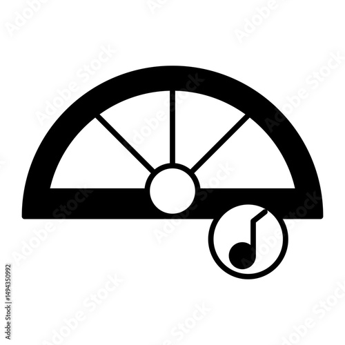 Sound Meter black icon