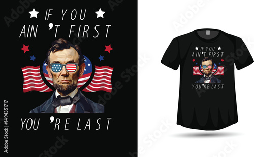 4th of July t-shirt design
