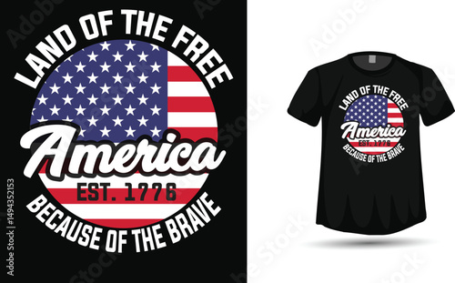 4th of July t-shirt design
