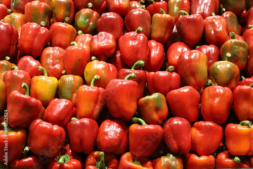 Vegetables and fruits are sold at a bazaar in Tel Aviv.