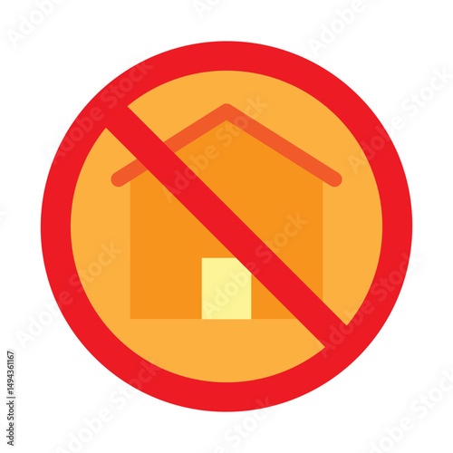 Homeless Vector Flat Icon Design