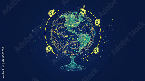 Wealth & Crypto Mastery: Financial Growth, Bitcoin Trading & Investment Visualization Art