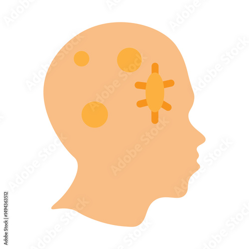 Allergy Vector Flat Icon Design