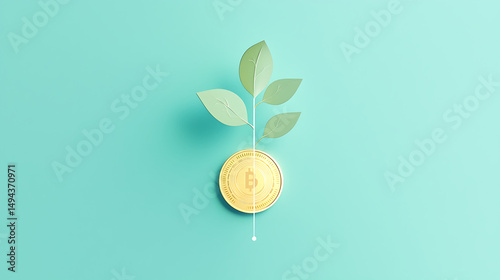 Wealth & Crypto Mastery: Financial Growth, Bitcoin Trading & Investment Visualization Art