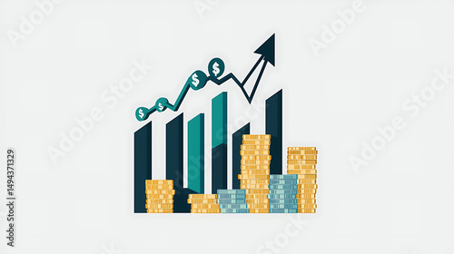 Wealth & Crypto Mastery: Financial Growth, Bitcoin Trading & Investment Visualization Art