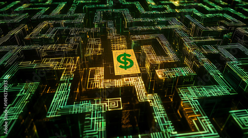 Wealth & Crypto Mastery: Financial Growth, Bitcoin Trading & Investment Visualization Art