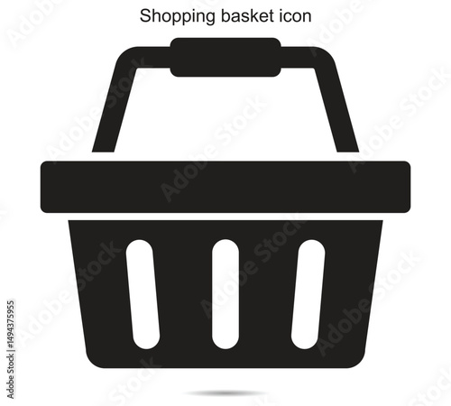 Shopping basket icon