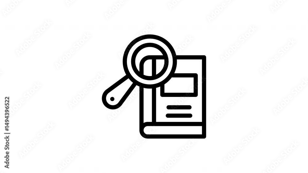 references minimalist stroke animation