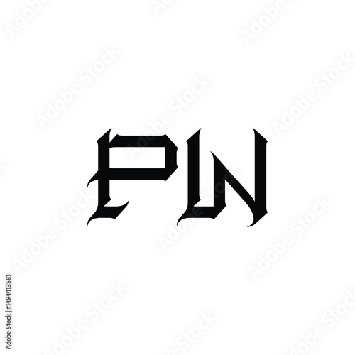 PW monogram logo design letter text name symbol monochrome logotype alphabet character simple logo