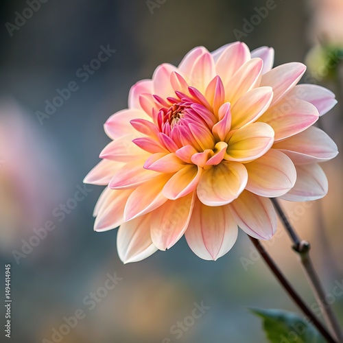 pink dahlia flower