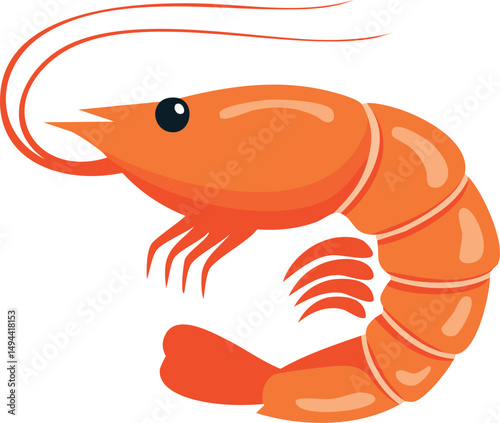cooked shrimp on a plate