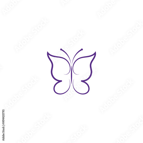 Beauty Butterfly icon design