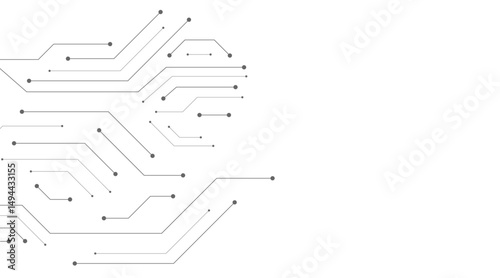Abstract background with technology circuit board texture. Electronic motherboard illustration. Communication and engineering concept. Vector illustration 