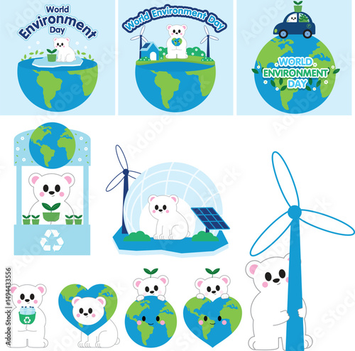 Polar Bear World Environment Day
