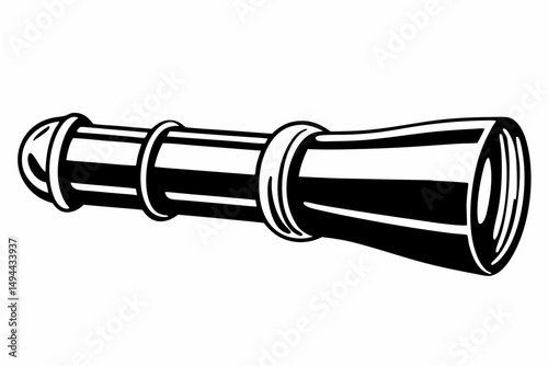 duck call  silhouette vector