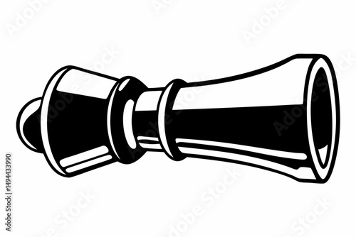 duck call  silhouette vector