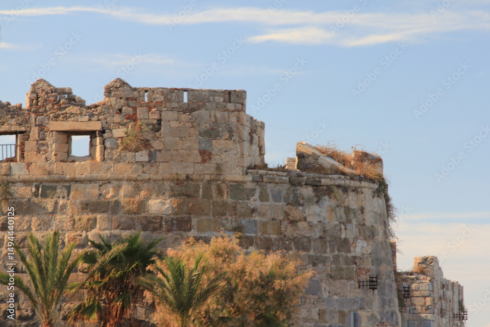 Fototapeta premium Fortress Antimachia, Greece