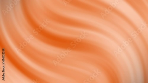 A smooth orange gradient abstract background with soft, flowing waves and a warm, blurred effect, Abstract texture Gradient motion Background animation.