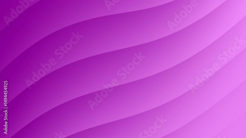 Smooth purple waves form an abstract gradient background with flowing curves, Abstract texture Gradient motion Background animation.