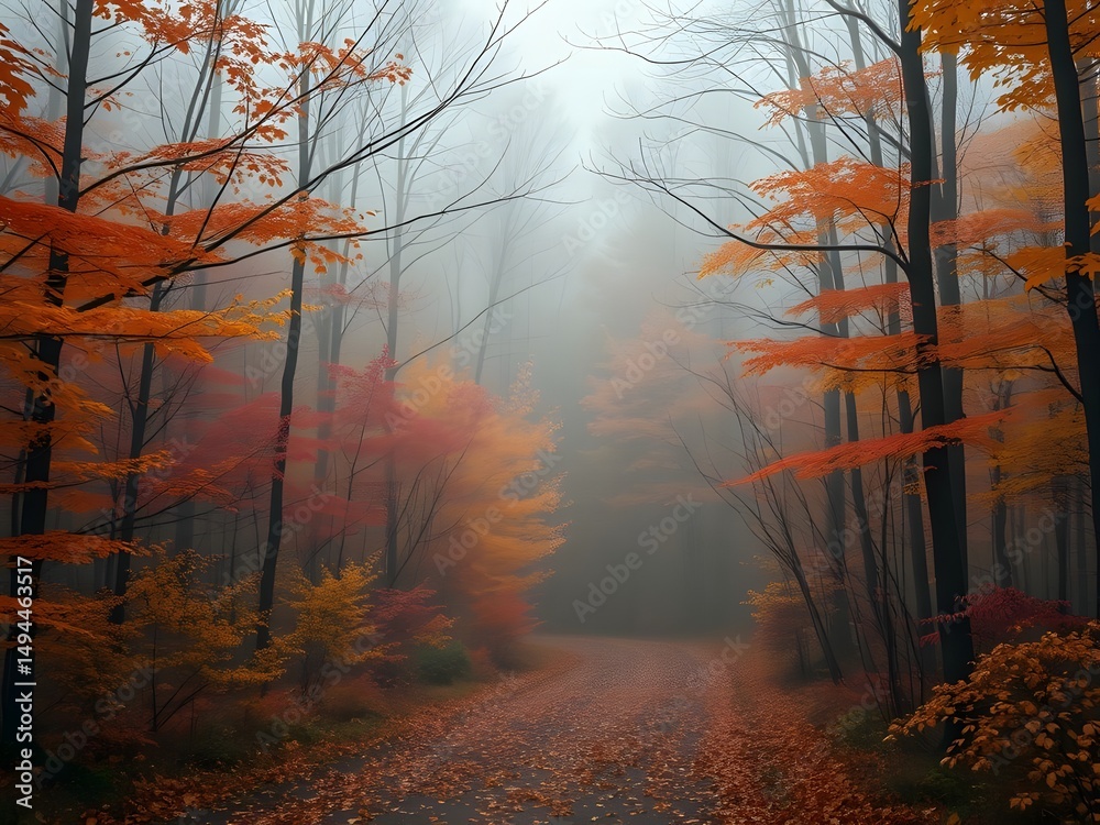 Obraz premium autumn in the woods