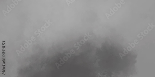 Abstract ash cloud and smoke texture in dark background. White Black fog effect transparent smoke isolated dark dramatic sky with black stormy clouds. Grunge creative and becorative fractal somke art