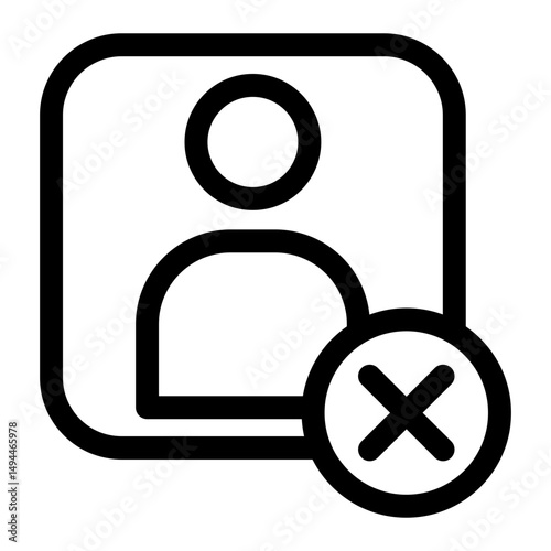 user not found icon