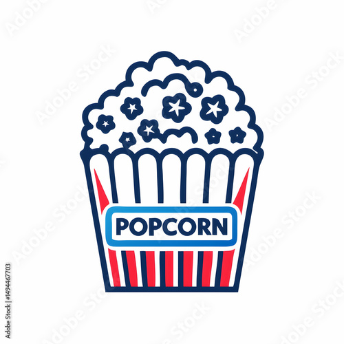 Pixel Art Popcorn: Free Printable & Cute Design