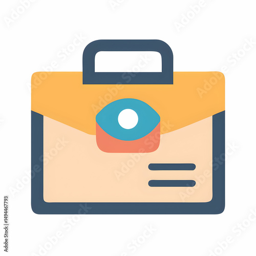 Portfolio Case: Professional & Creative Briefcase Icon