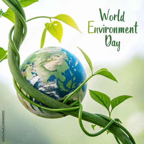 World Environment Day: Green Earth Image